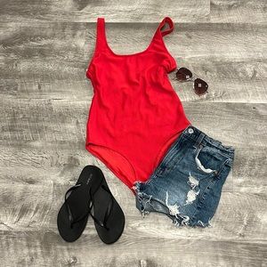 H&M Red One Piece